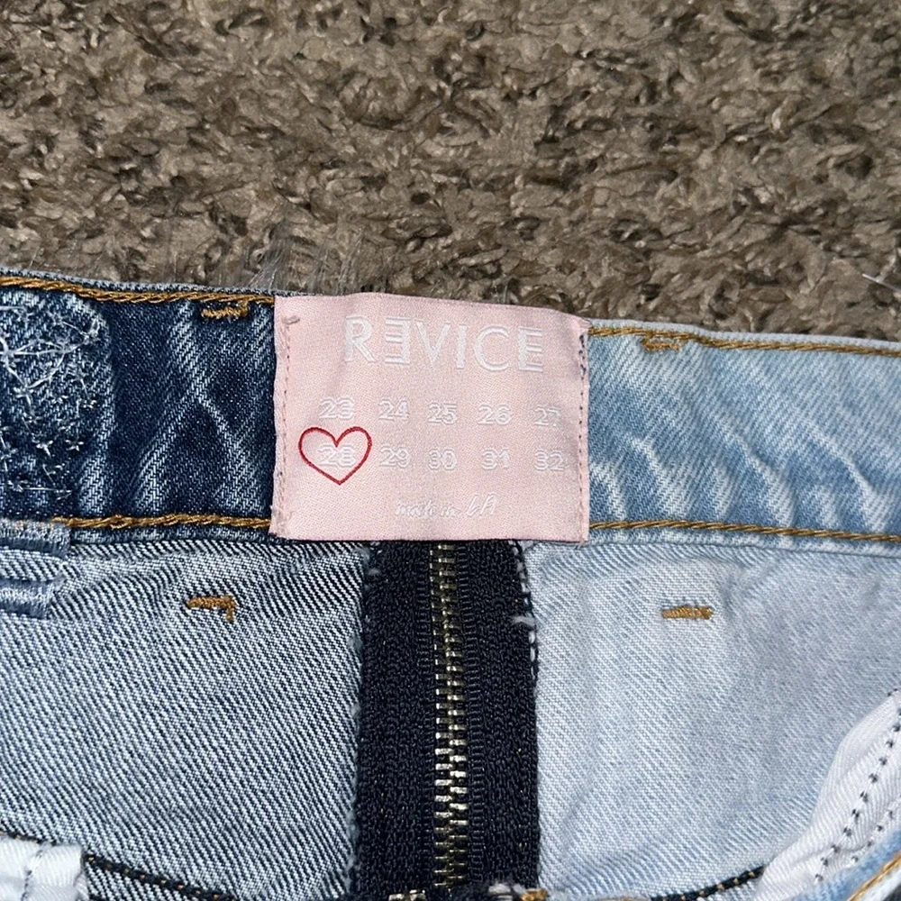 Revice Yin Yang Color-block Jeans - Picture 8 of 11